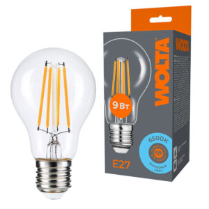 Светодиодная лампа WOLTA FILAMENT WF-A60-9W6KE27 9Вт 6500K Е27