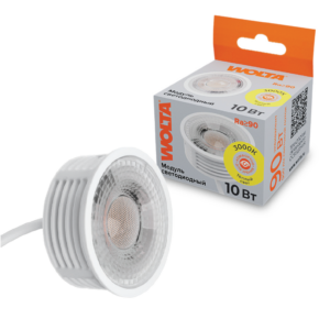 Светодиодный модуль WOLTA WDL-MR16-220V10W3K-LC 10Вт 3000K с линзой 900лм Ra>90
