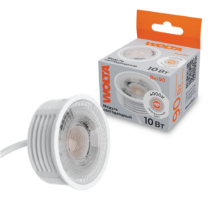 Светодиодный модуль WOLTA WDL-MR16-220V10W4K-LC 10Вт 4000K с линзой 900лм Ra>90