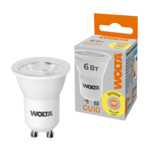 Светодиодная лампа WOLTA WSTD-JCDR-MR11-6W3KGU10-L MR11 6Вт 3000K GU10